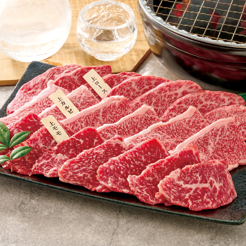 宮崎牛 焼肉食べ比べ（5等級）