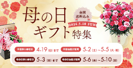 母の日ギフト特集2026