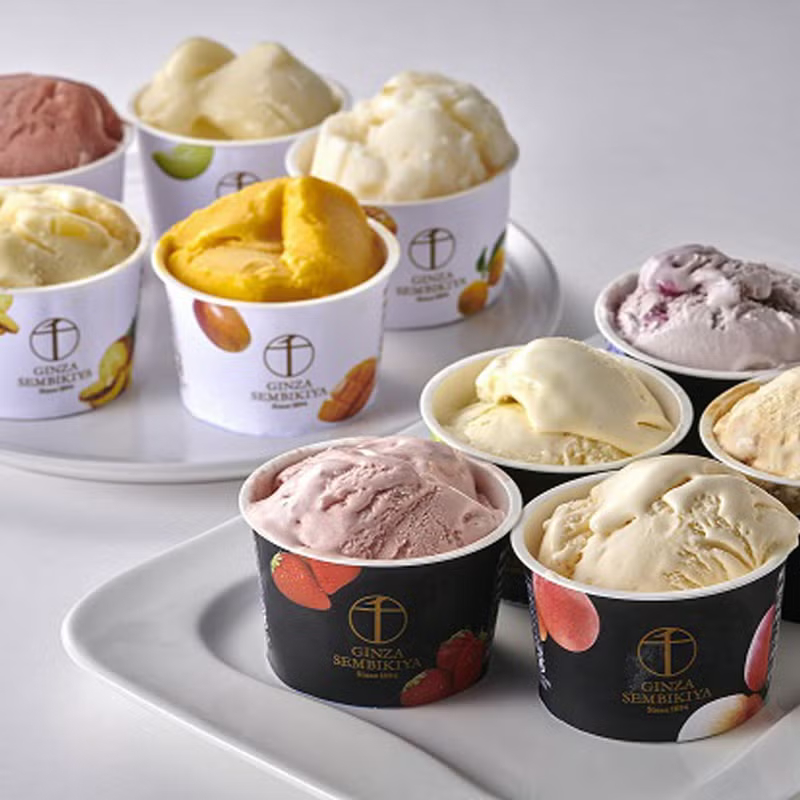 「銀座京橋 レ ロジェ エギュスキロール」銀座アイスバラエティ