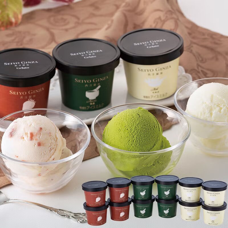 「西洋銀座」監修 ジェラートセット